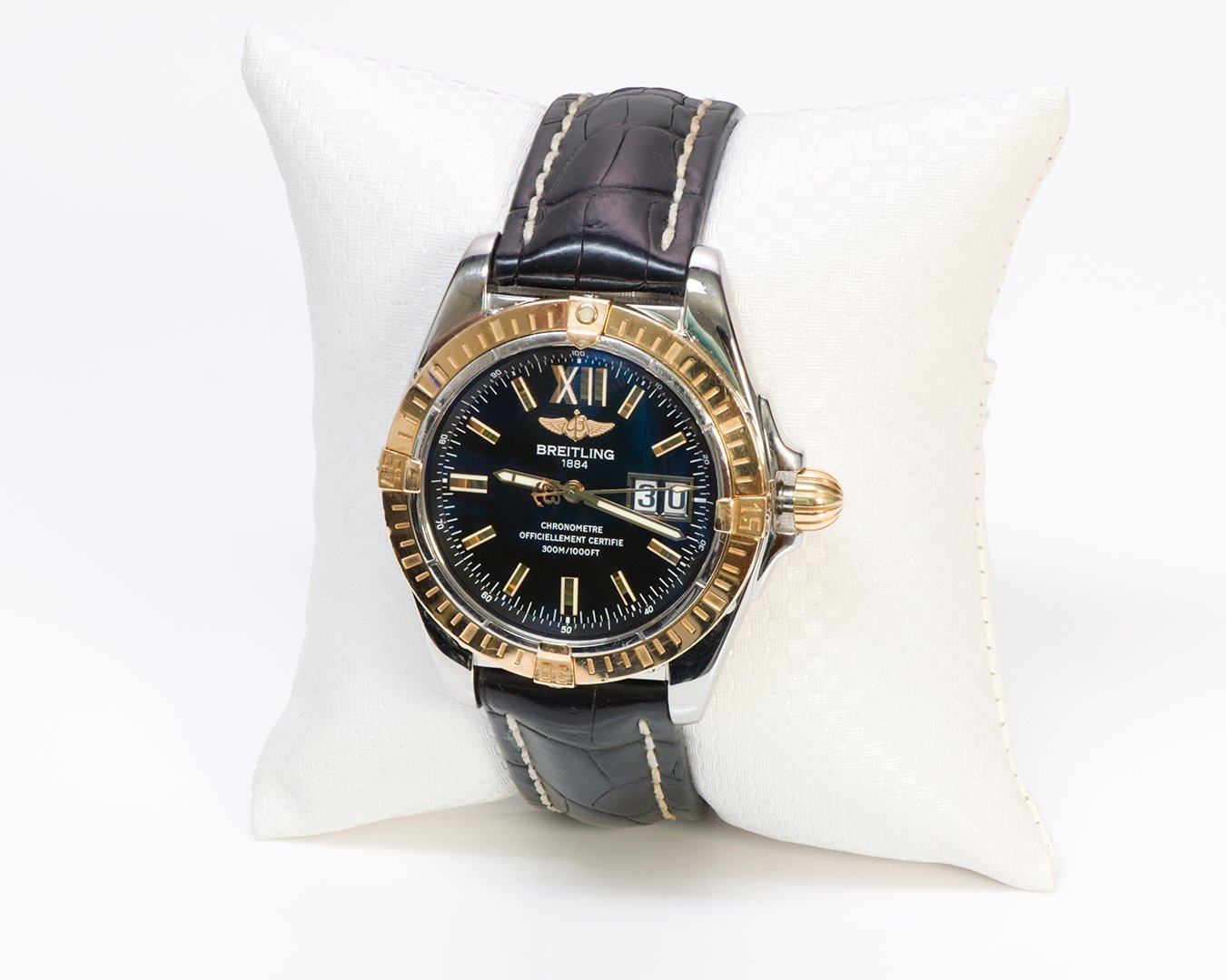 Breitling Cockpit Steel & Gold Men's Watch C49350