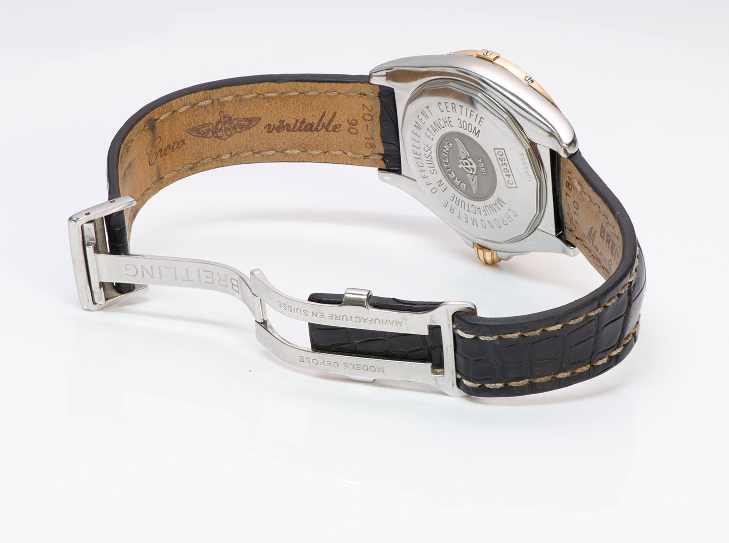 Breitling Cockpit Steel & Gold Men's Watch C49350