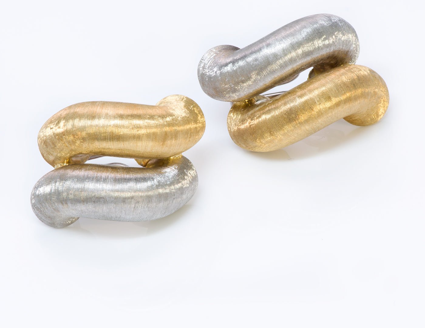 Buccellati Torchon San Marco 18K Gold Earrings