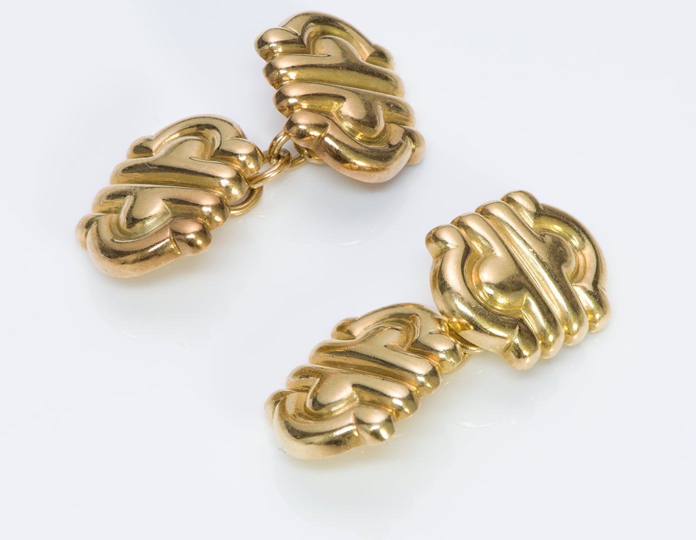 Bulgari Parentesi 18K Gold Cufflinks