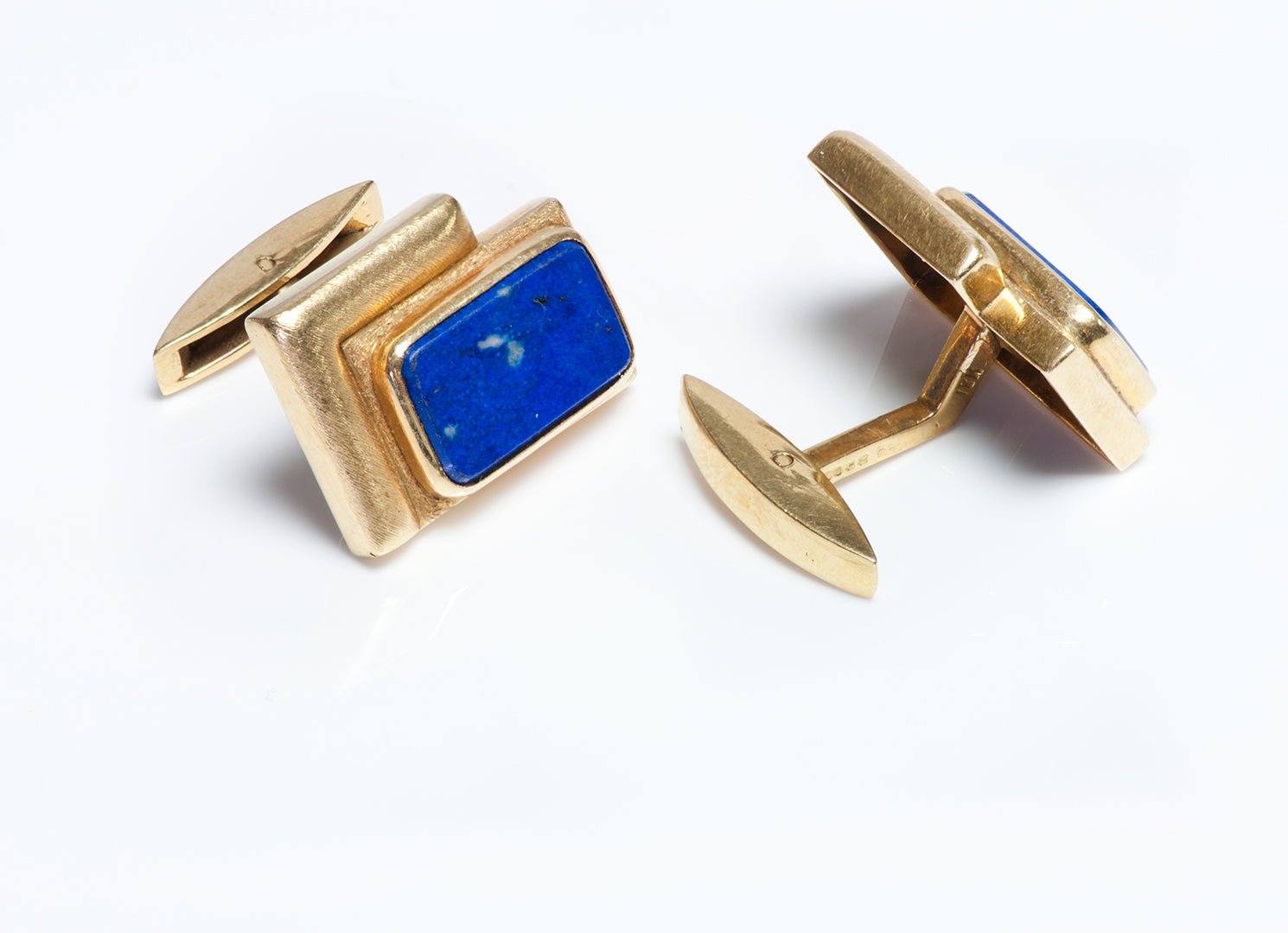 Burle Marx 18K Yellow Gold Cufflinks