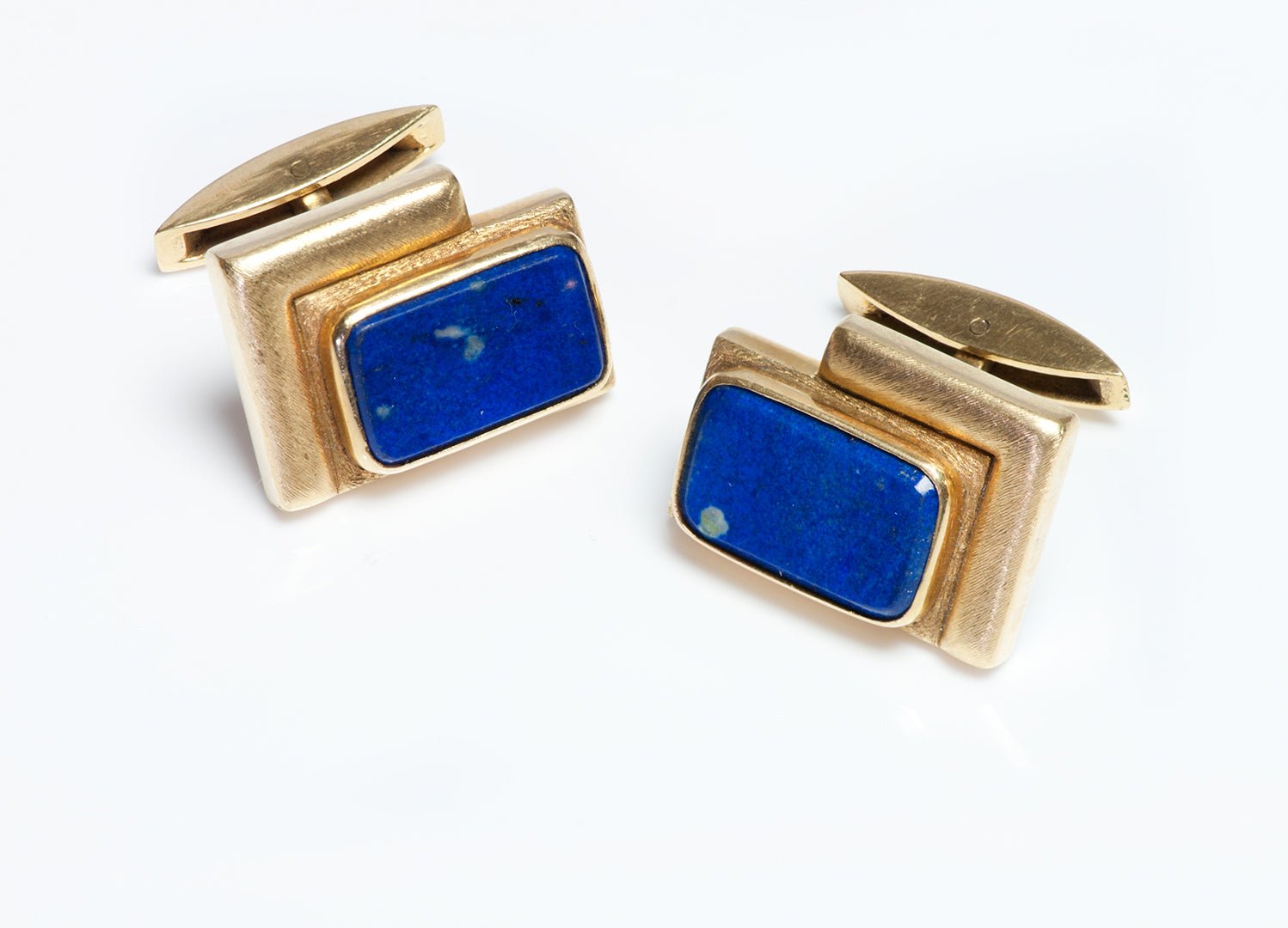 Burle Marx 18K Yellow Gold Cufflinks