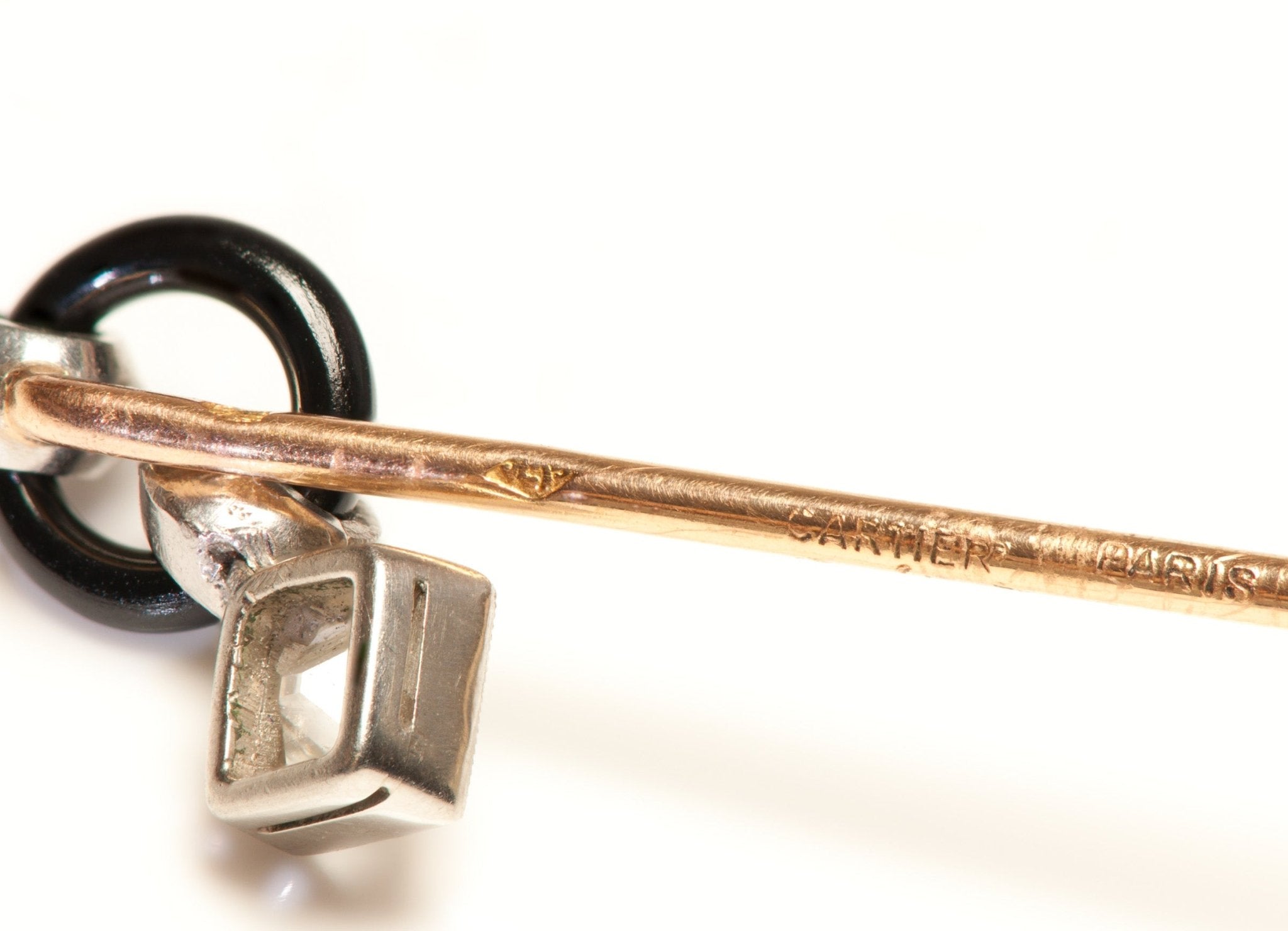 Cartier Art Deco Diamond Stick Pin