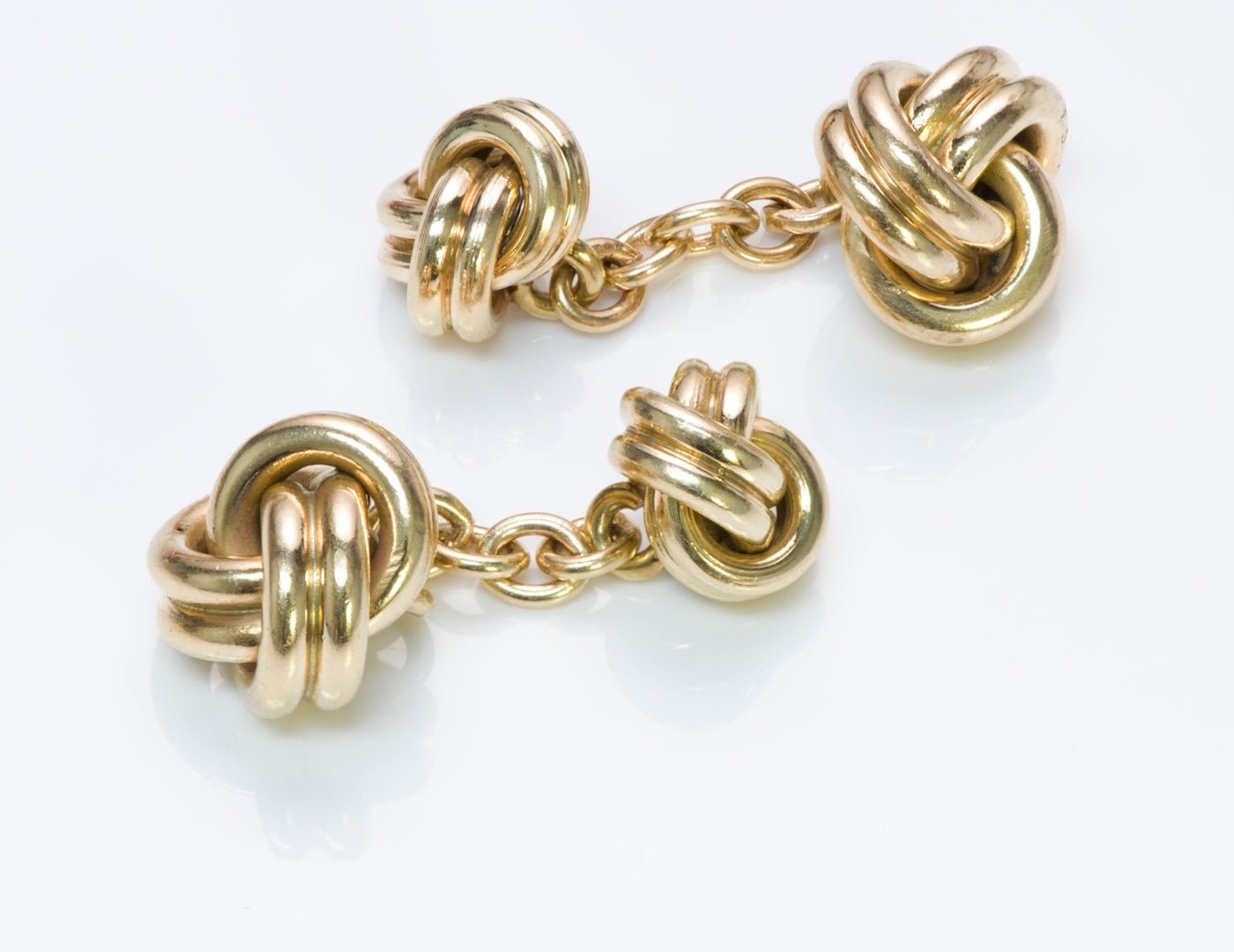 Cartier Gold Cufflink & Stud Set