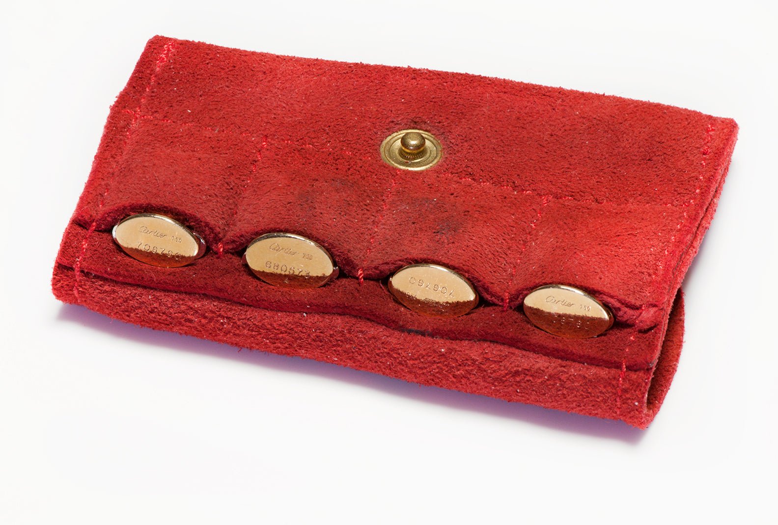Cartier Interchangeable Cufflinks with Matching Interchangeable Studs