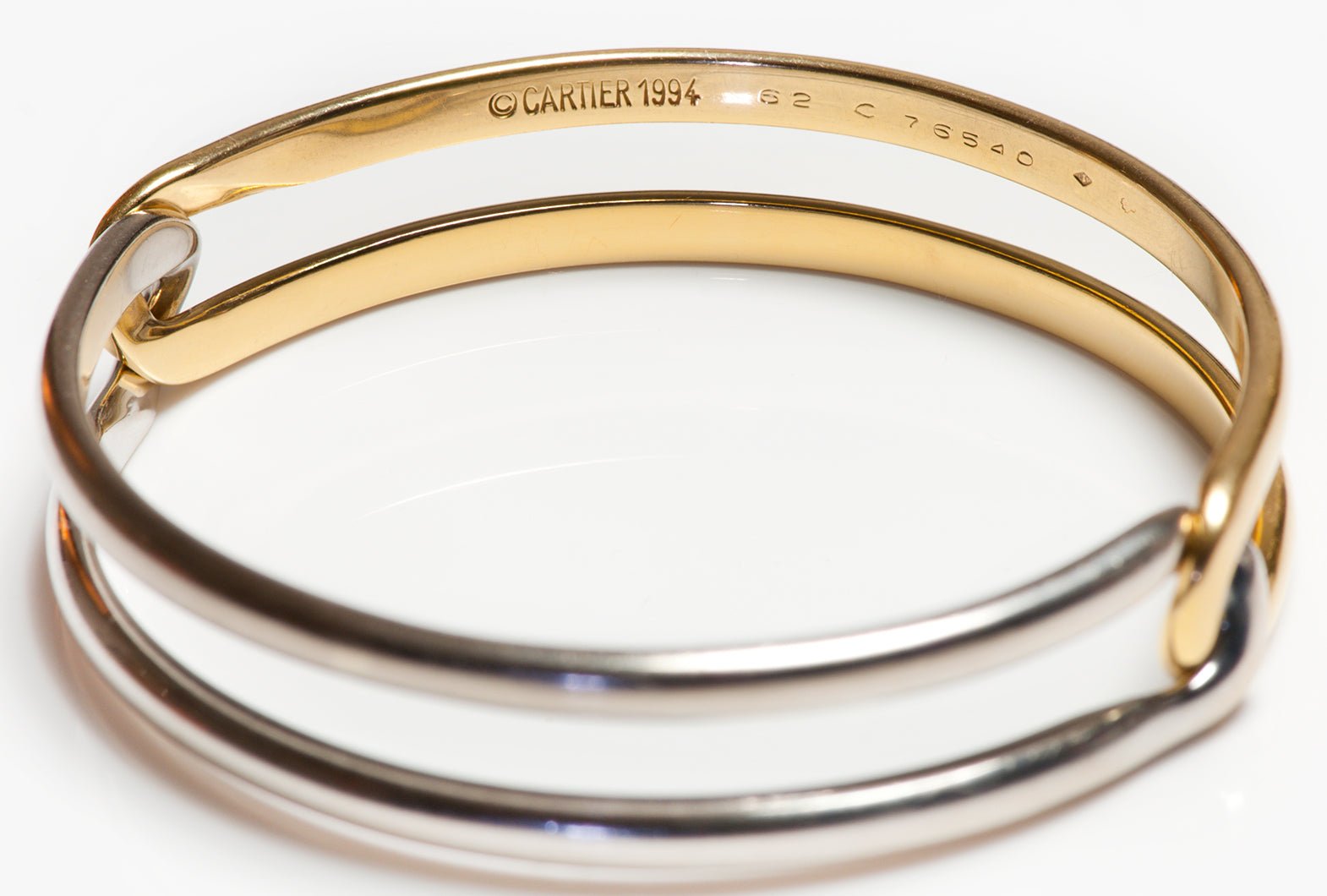 Cartier Interlocking Puzzle Gold Bracelet