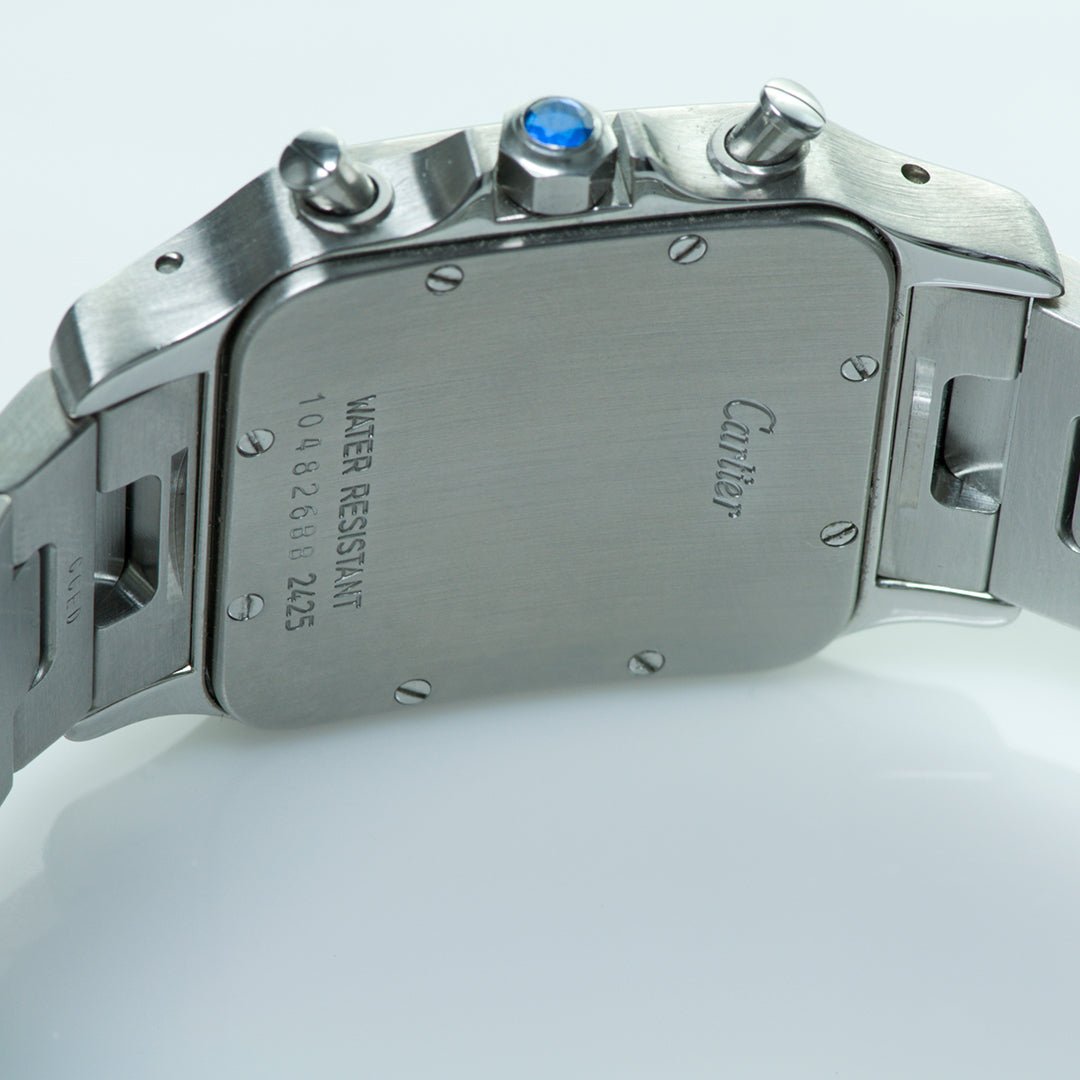 Cartier Santos Chronoflex 2425 Galbee Watch