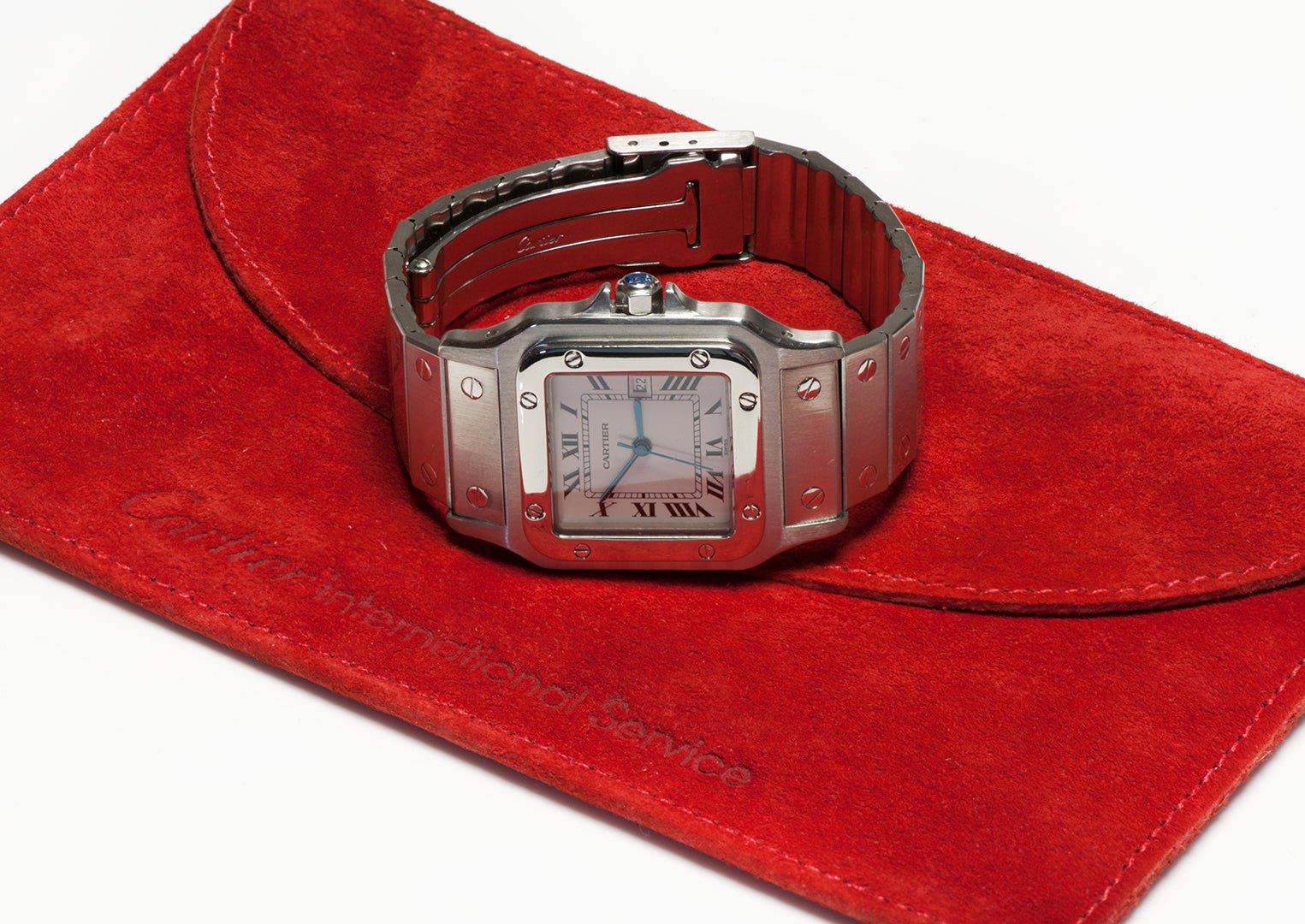 Cartier Santos Carree Automatic Watch 2380