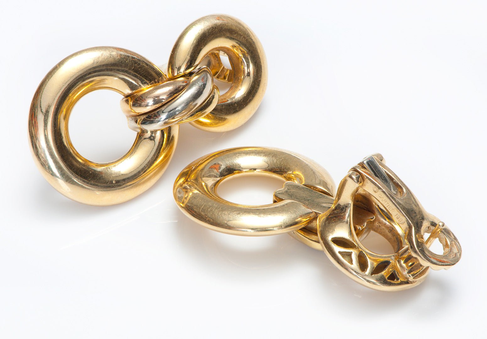 Cartier Trinity 18K Gold Earrings