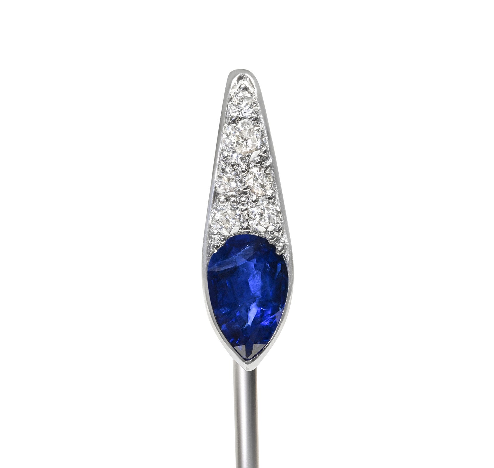 Cartier Diamond Platinum Stick Pin