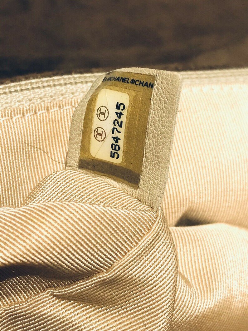CHANEL Brown Suede Mademoiselle Lock Reissue Flap Bag