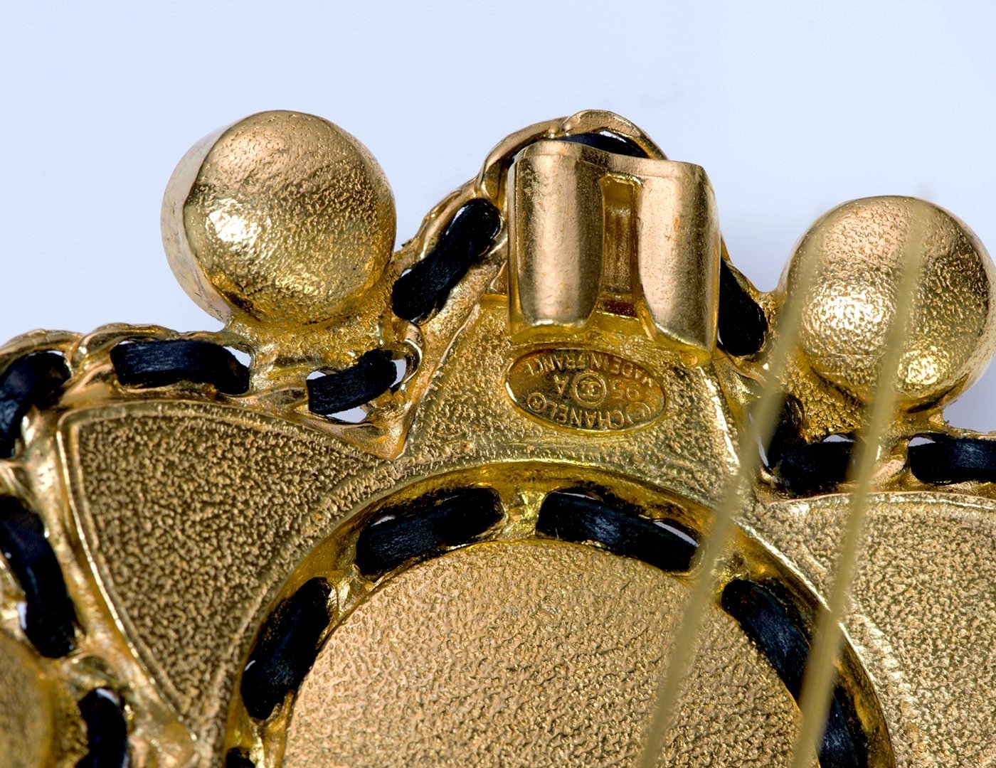 Chanel Couture Gripoix Agate Star Brooch