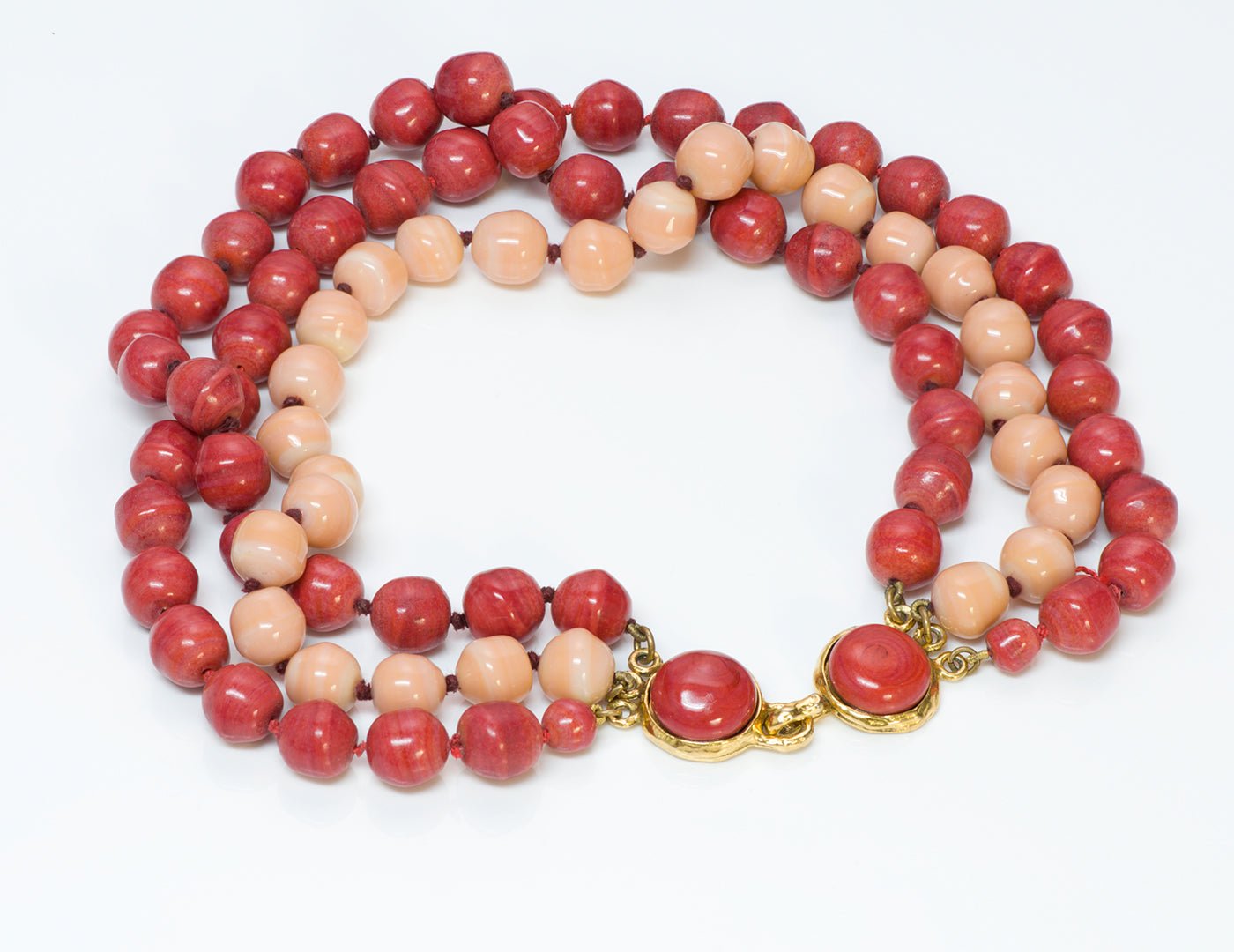 Chanel Gripoix Glass Bead Necklace