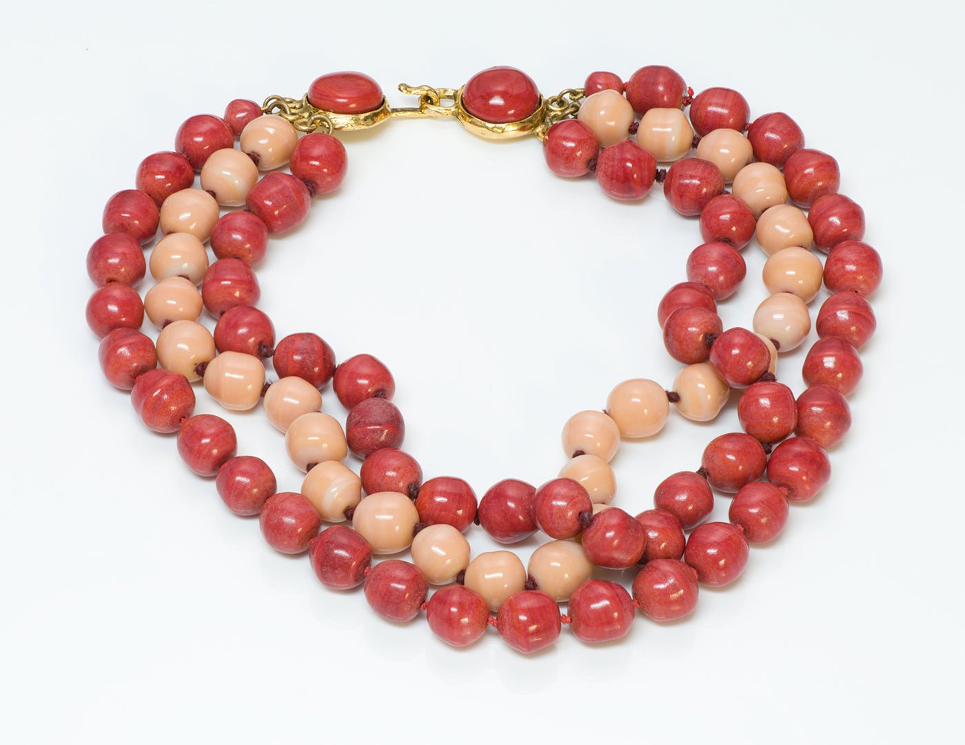 Chanel Gripoix Glass Bead Necklace