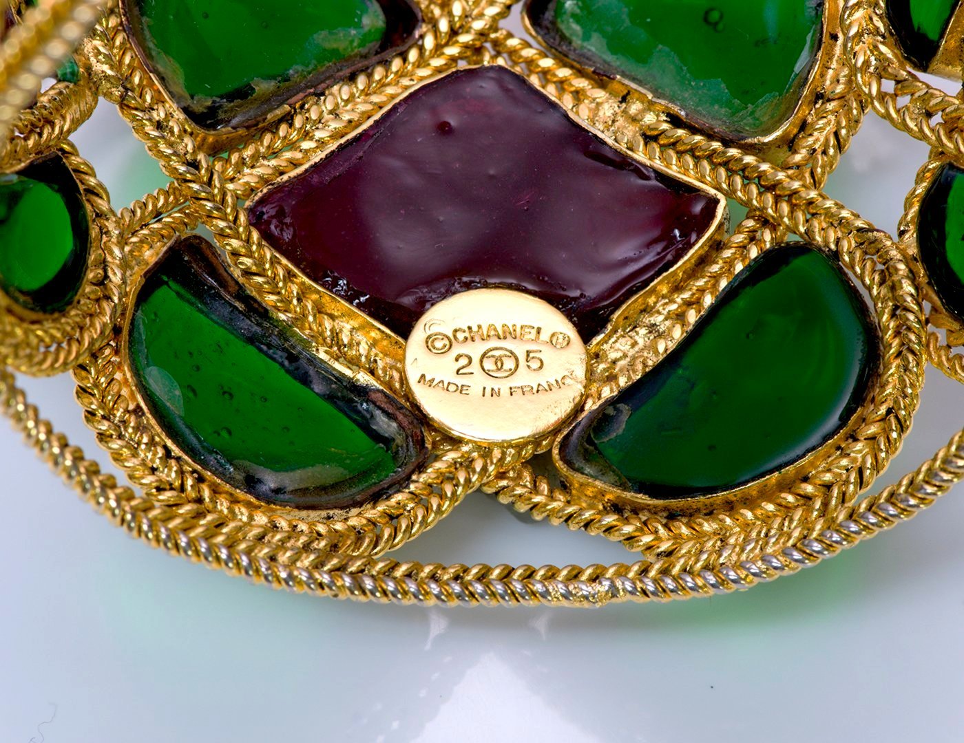 Chanel Maison Gripoix Byzantine Style Cuff Bracelet