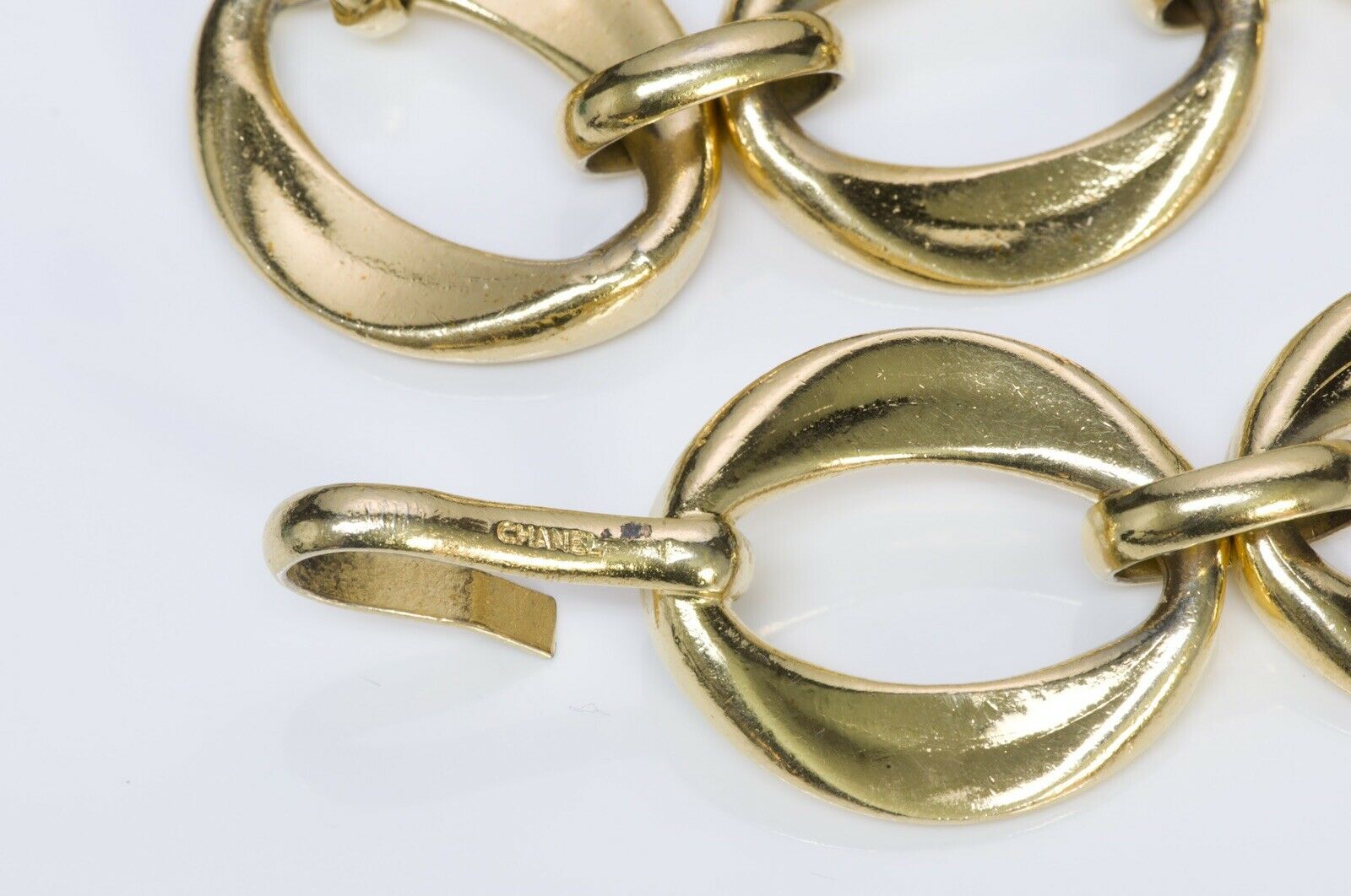 Chanel Paris 1980’s Chain Link Choker Necklace