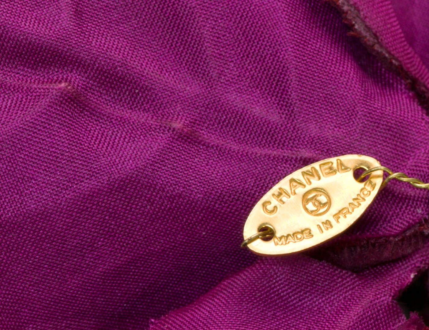 Chanel Velvet Flower Brooch