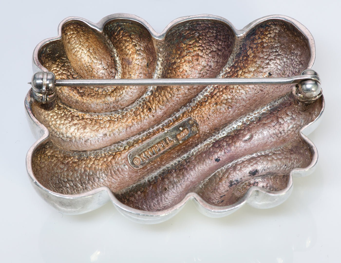 Charles Krypell Silver Brooch