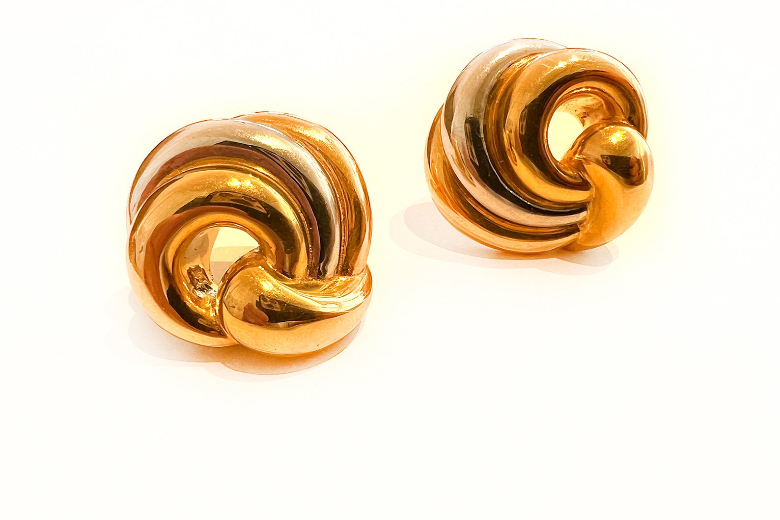 Chaumet Paris 18K Gold Rhodium Earrings