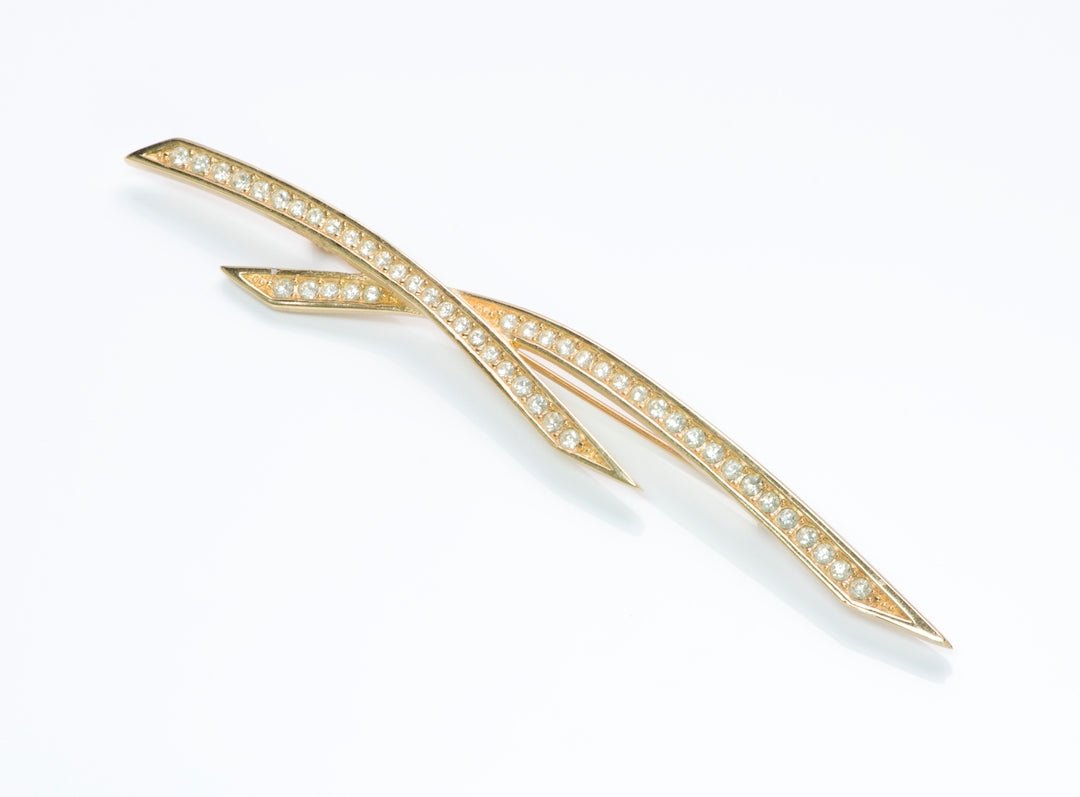Christian Dior Crystal Brooch