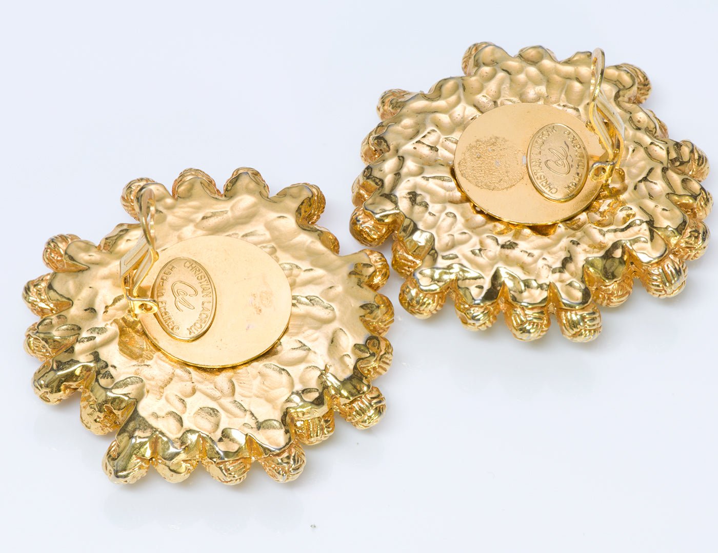 Christian Lacroix Baroque Style Earrings