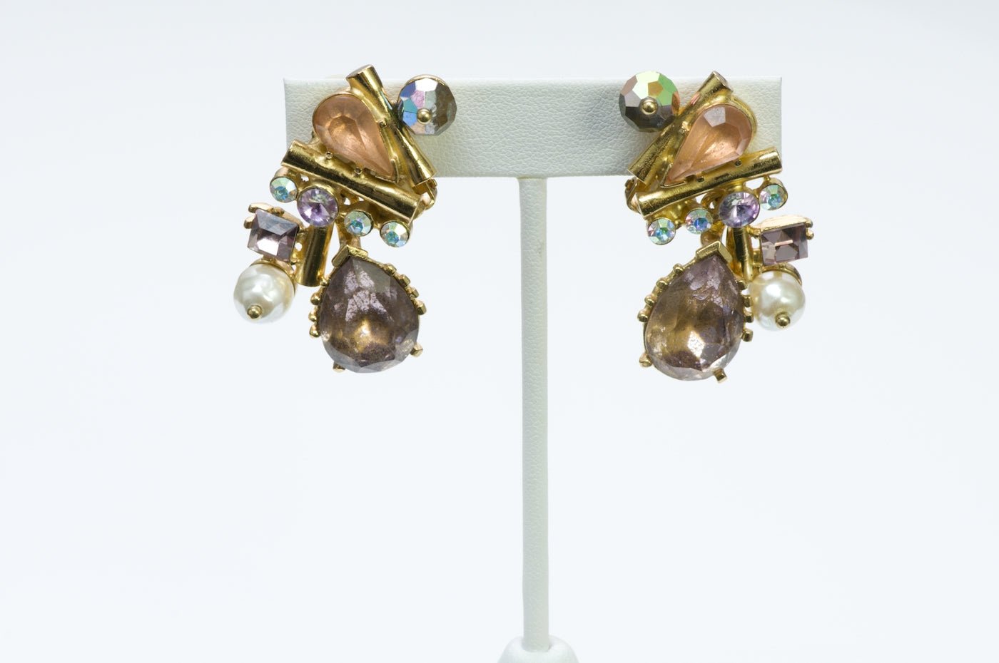 Christian Lacroix Crystal Earrings