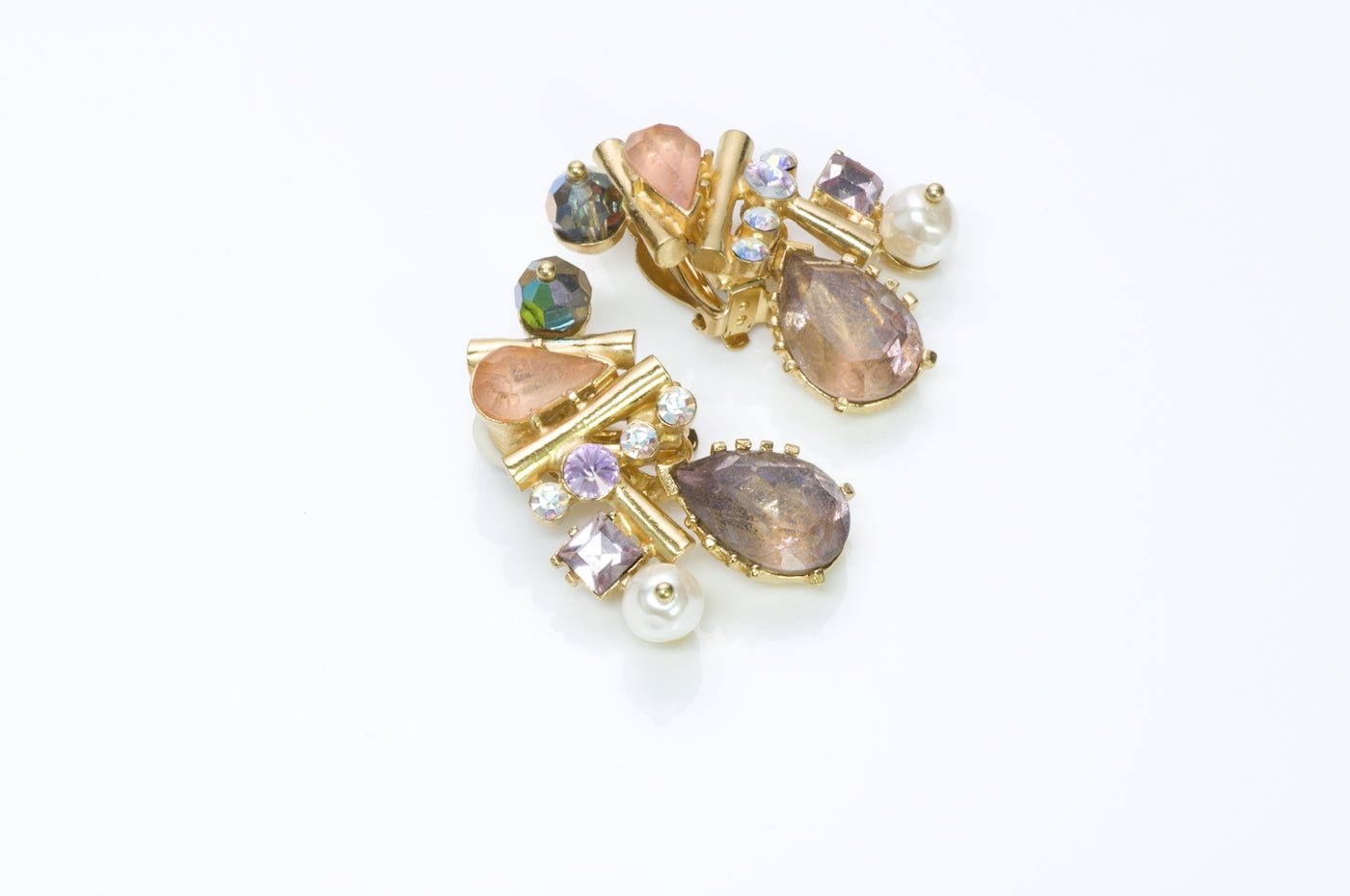 Christian Lacroix Crystal Earrings