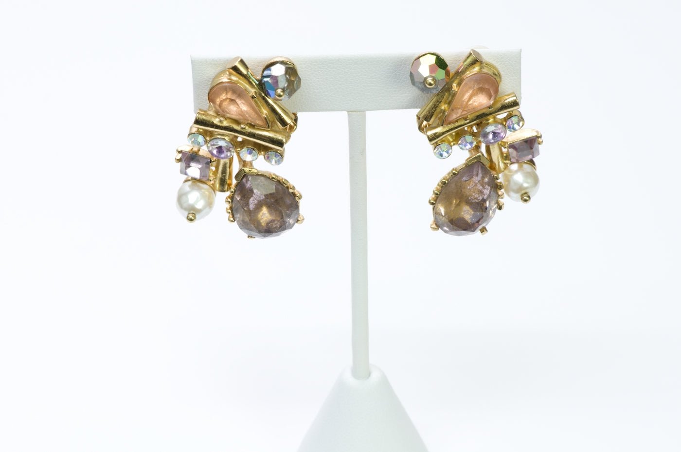 Christian Lacroix Crystal Earrings