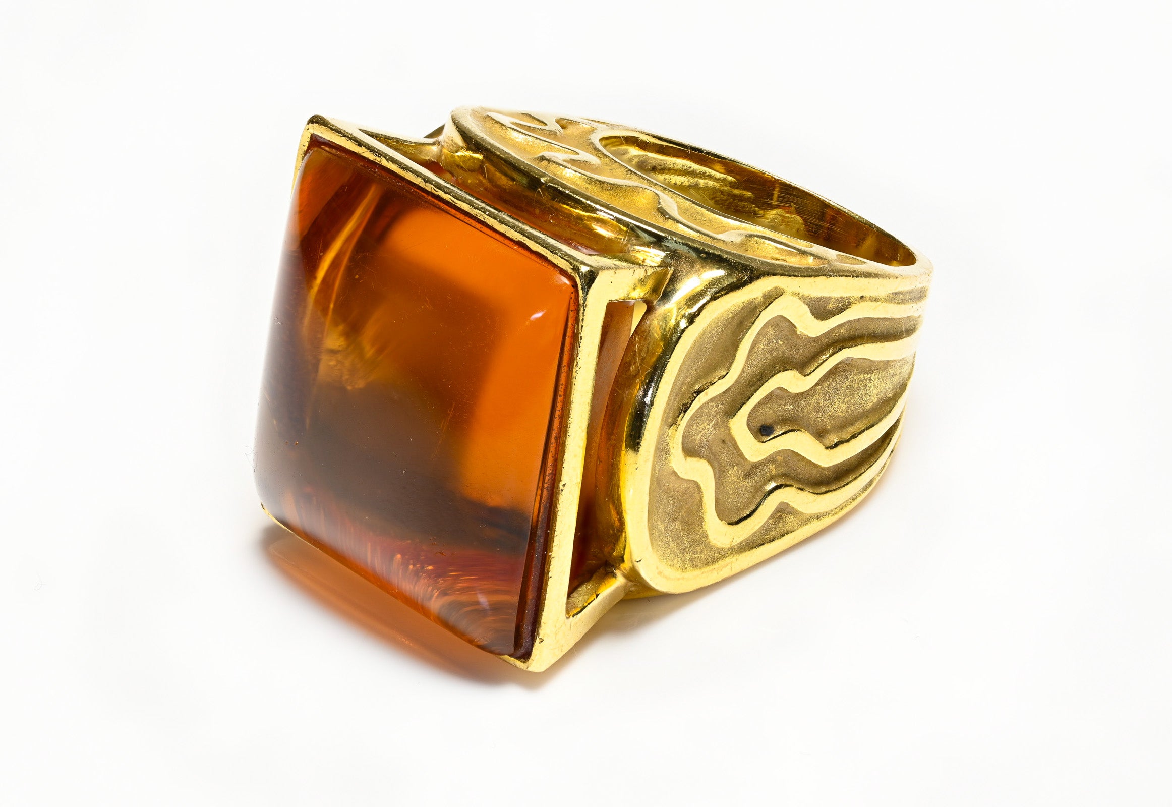 Citrine 18K Gold Ring