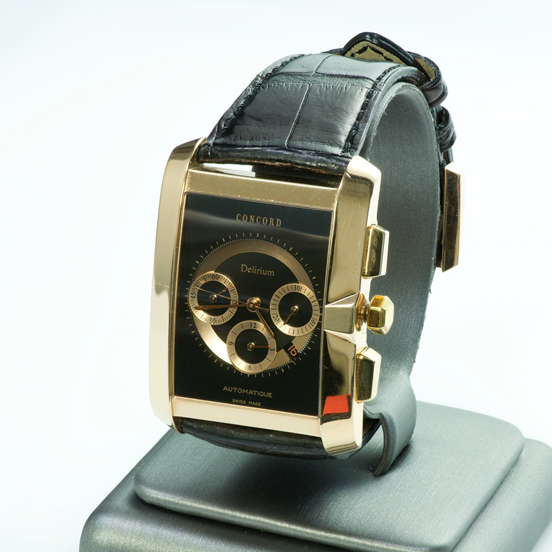 Concord Delirium 18K Gold Chronograph Automatic Watch 50.P3.1460