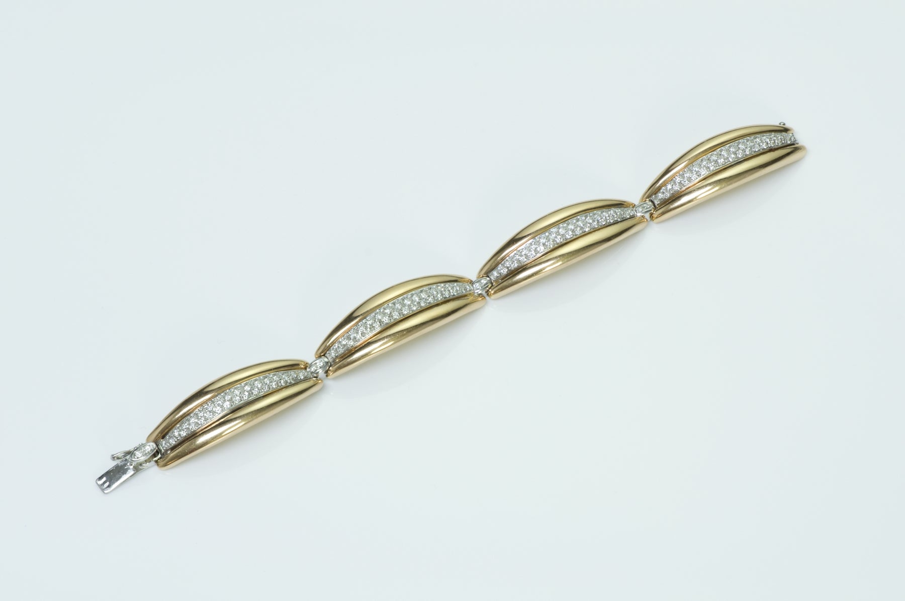Damiani 18K Yellow Gold Diamond Bracelet