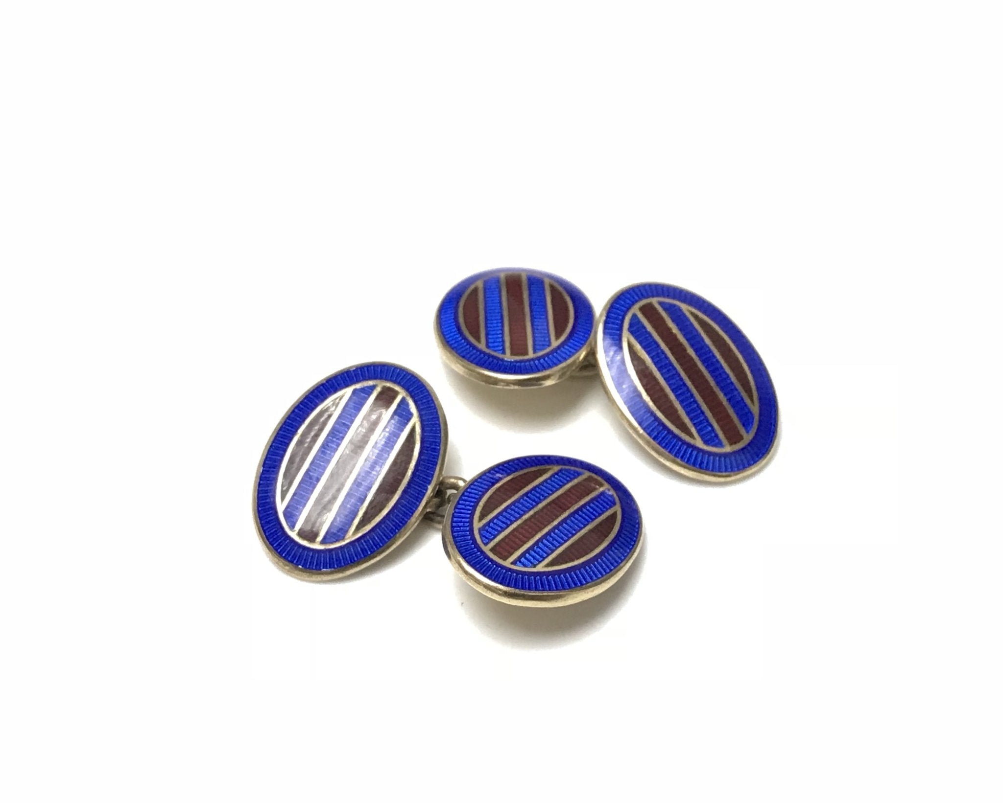 Deakin and Francis Enamel Cufflinks