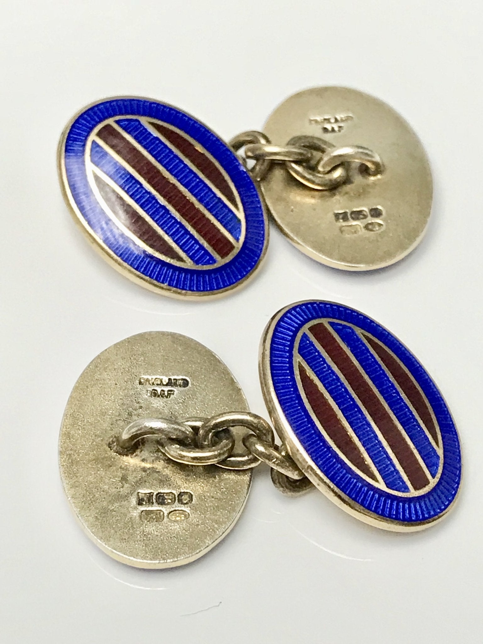 Deakin and Francis Enamel Cufflinks