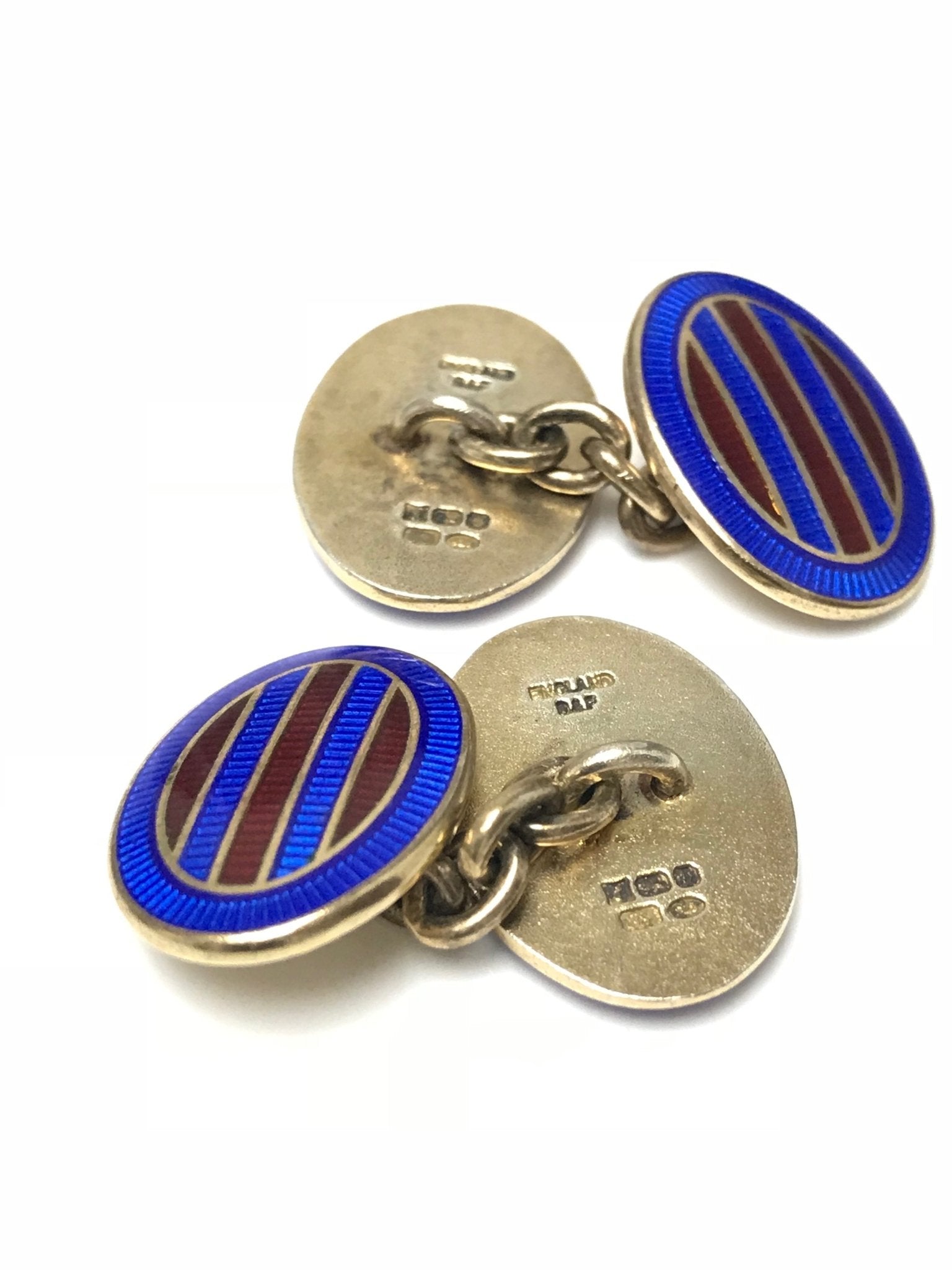 Deakin and Francis Enamel Cufflinks
