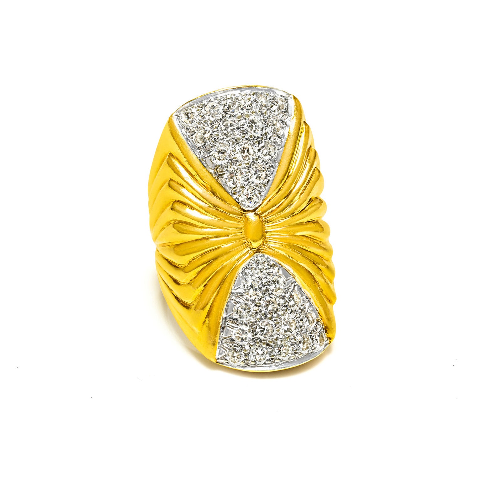 18K Gold Diamond Ring