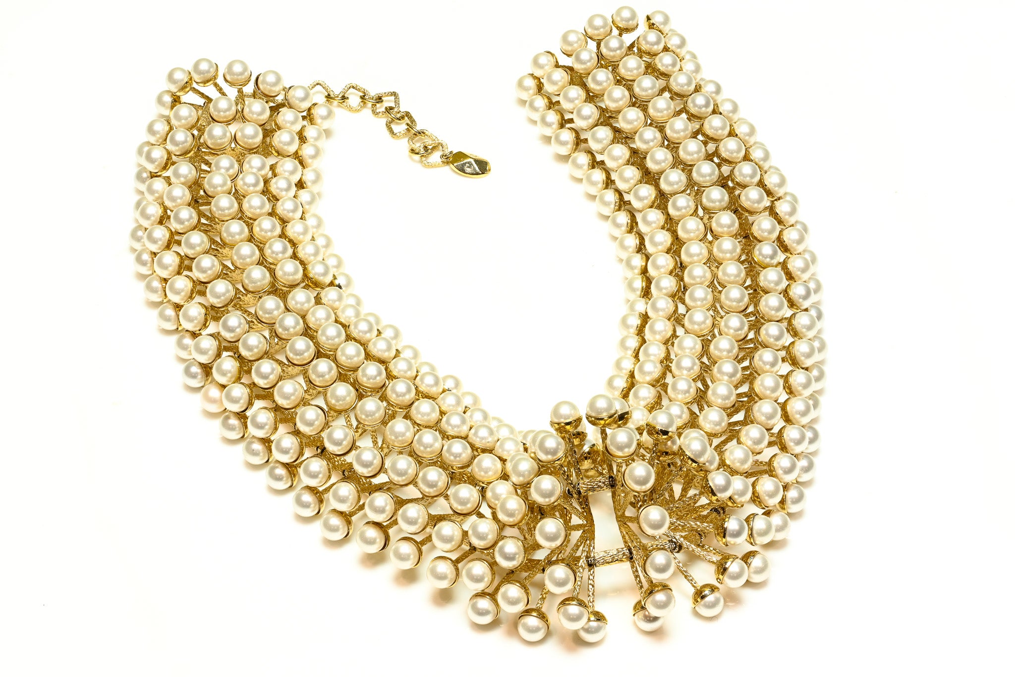 Christian Dior Fall 2012 Couture Raf Simons Pearl Choker Necklace