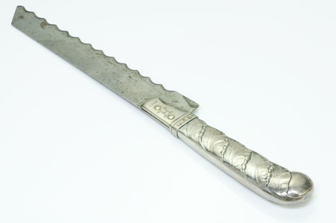 Early Georg Jensen Silver Bread Knife