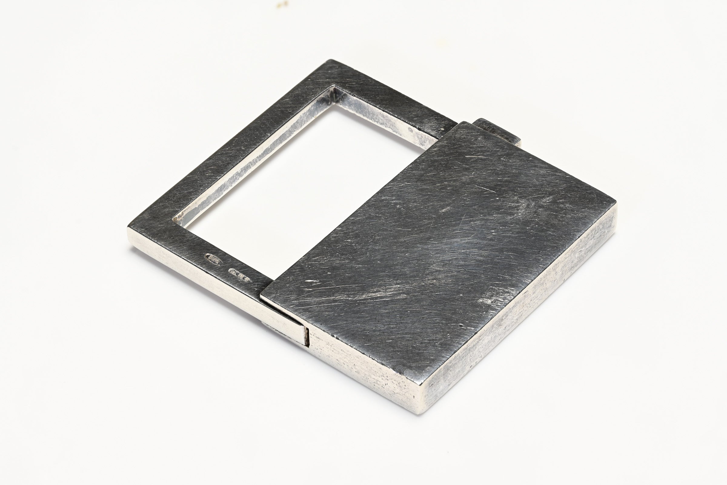 Vintage Gucci Sterling Silver Padlock Keychain