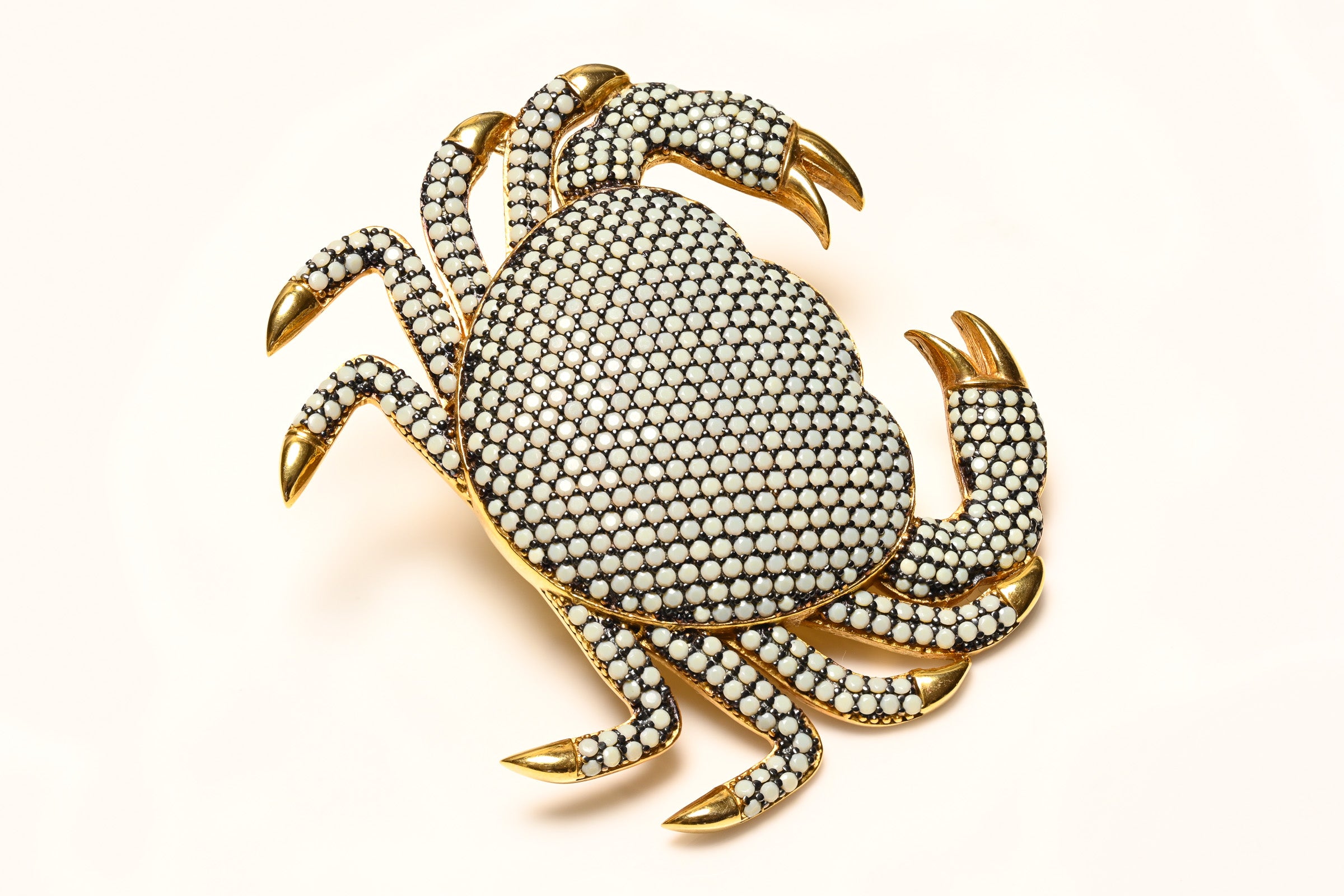 Begum Khan Crab Brooch
