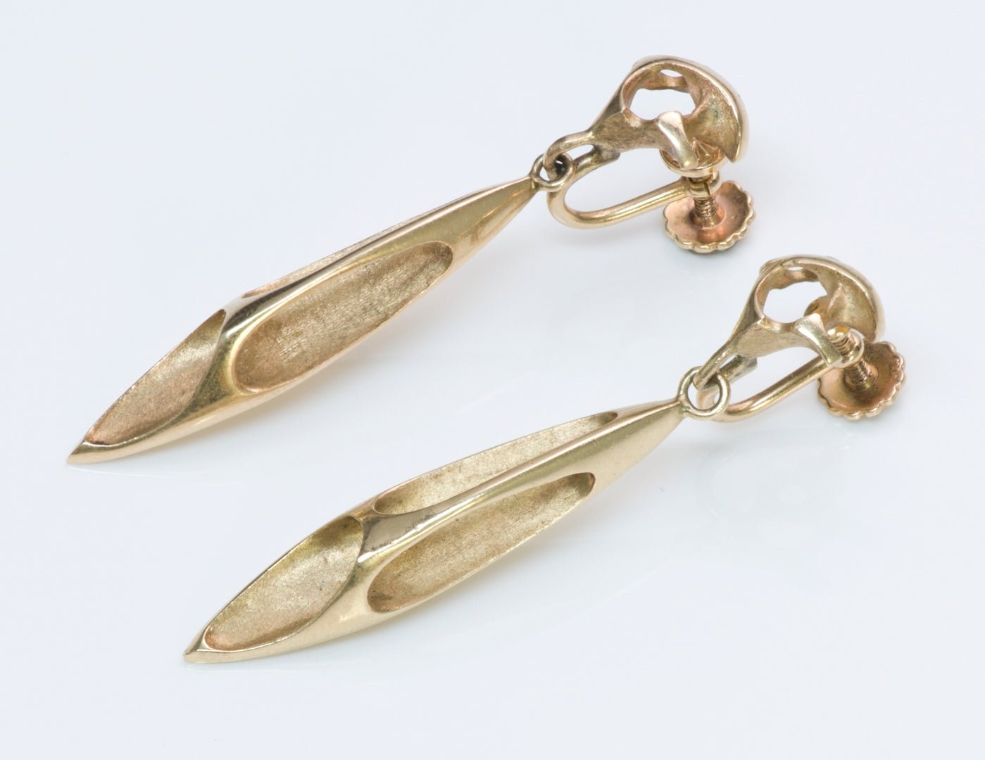 Ed Wiener Gold Earrings