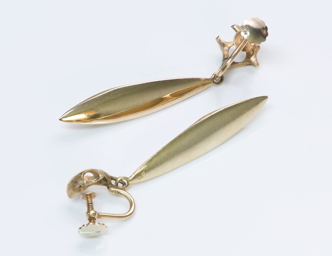 Ed Wiener Gold Earrings