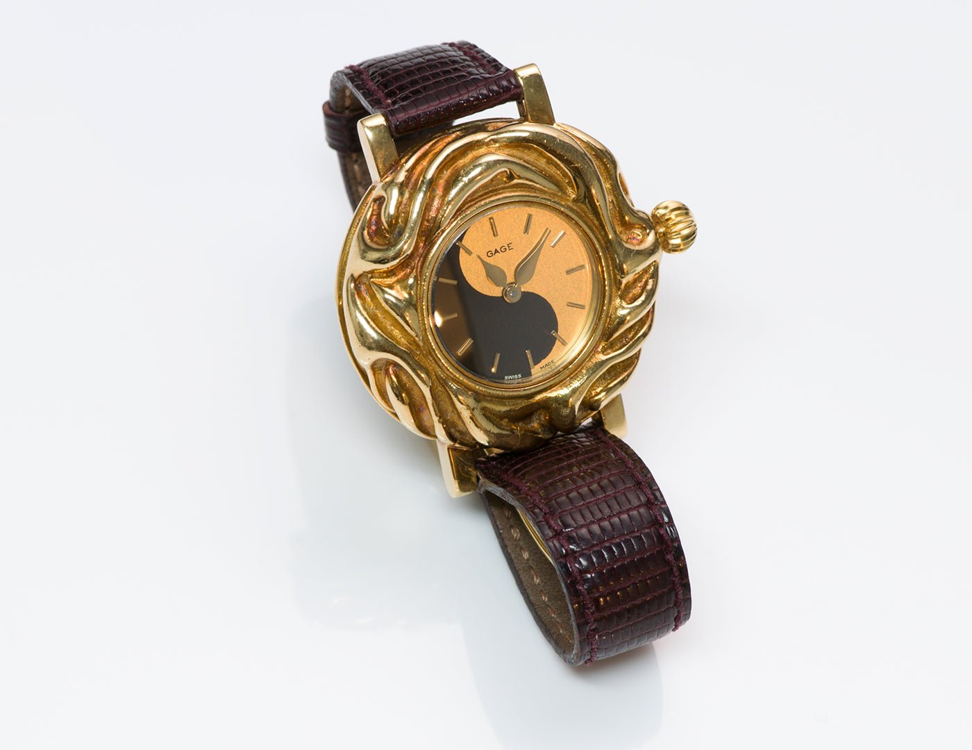 Elizabeth Gage Yin Yang Gold Watch