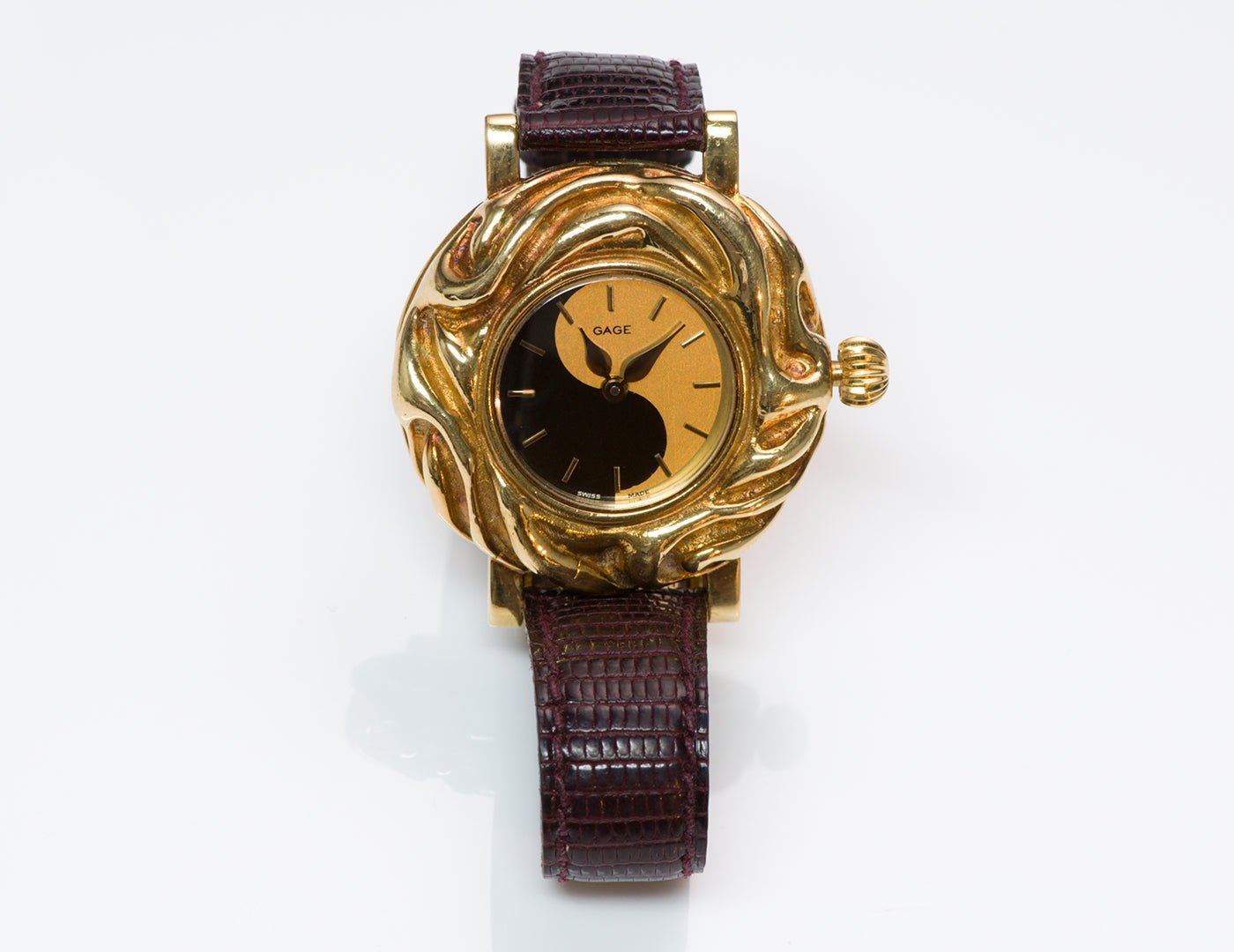 Elizabeth Gage Yin Yang Gold Watch