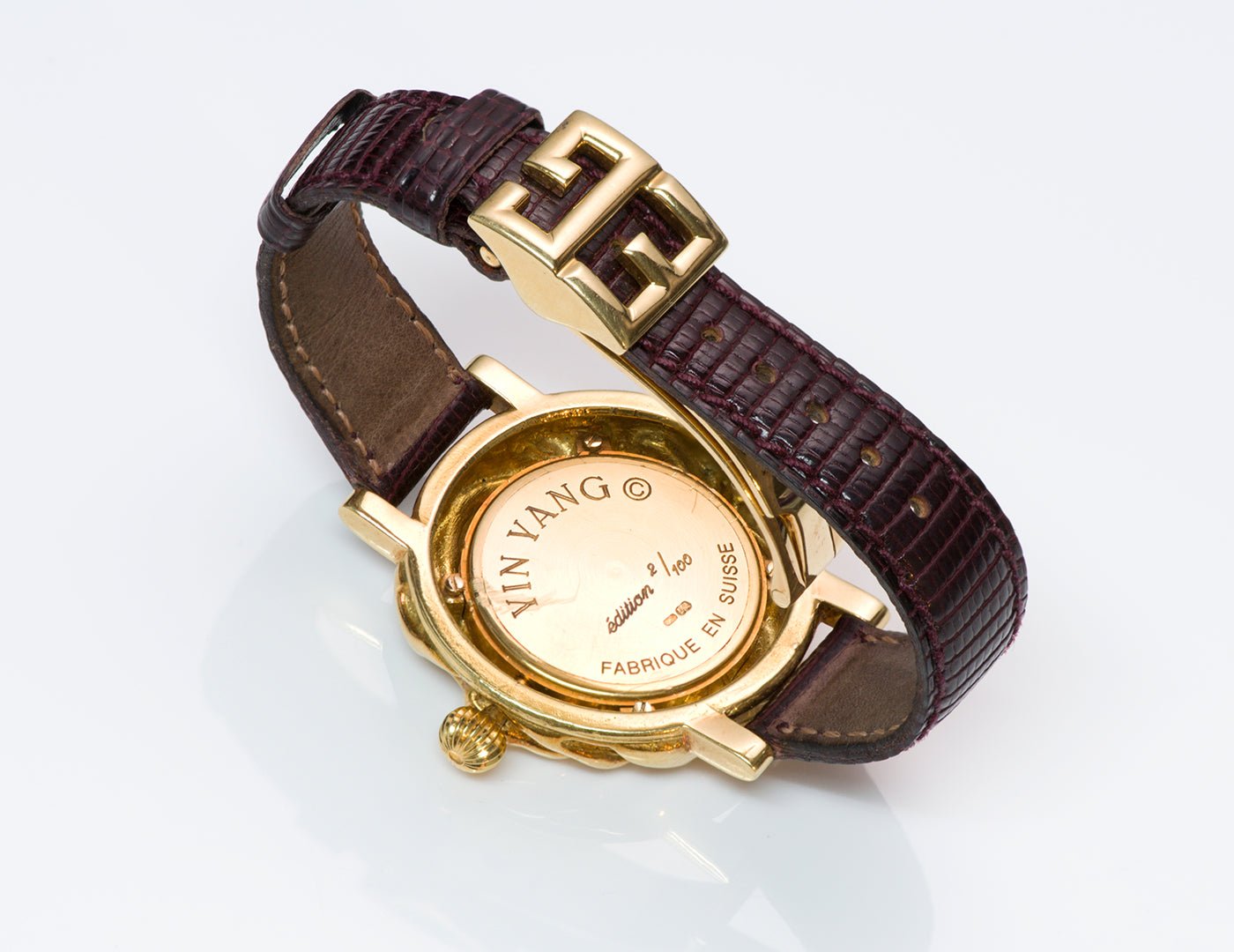 Elizabeth Gage Yin Yang Gold Watch