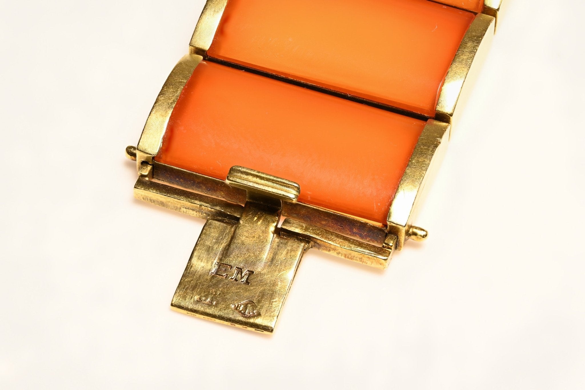 Emil Meister 18K Gold Carnelian Bracelet