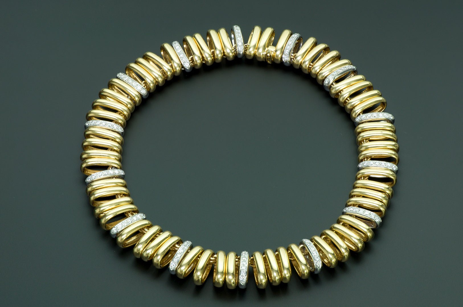 Emil Meister Gold and Diamond Necklace