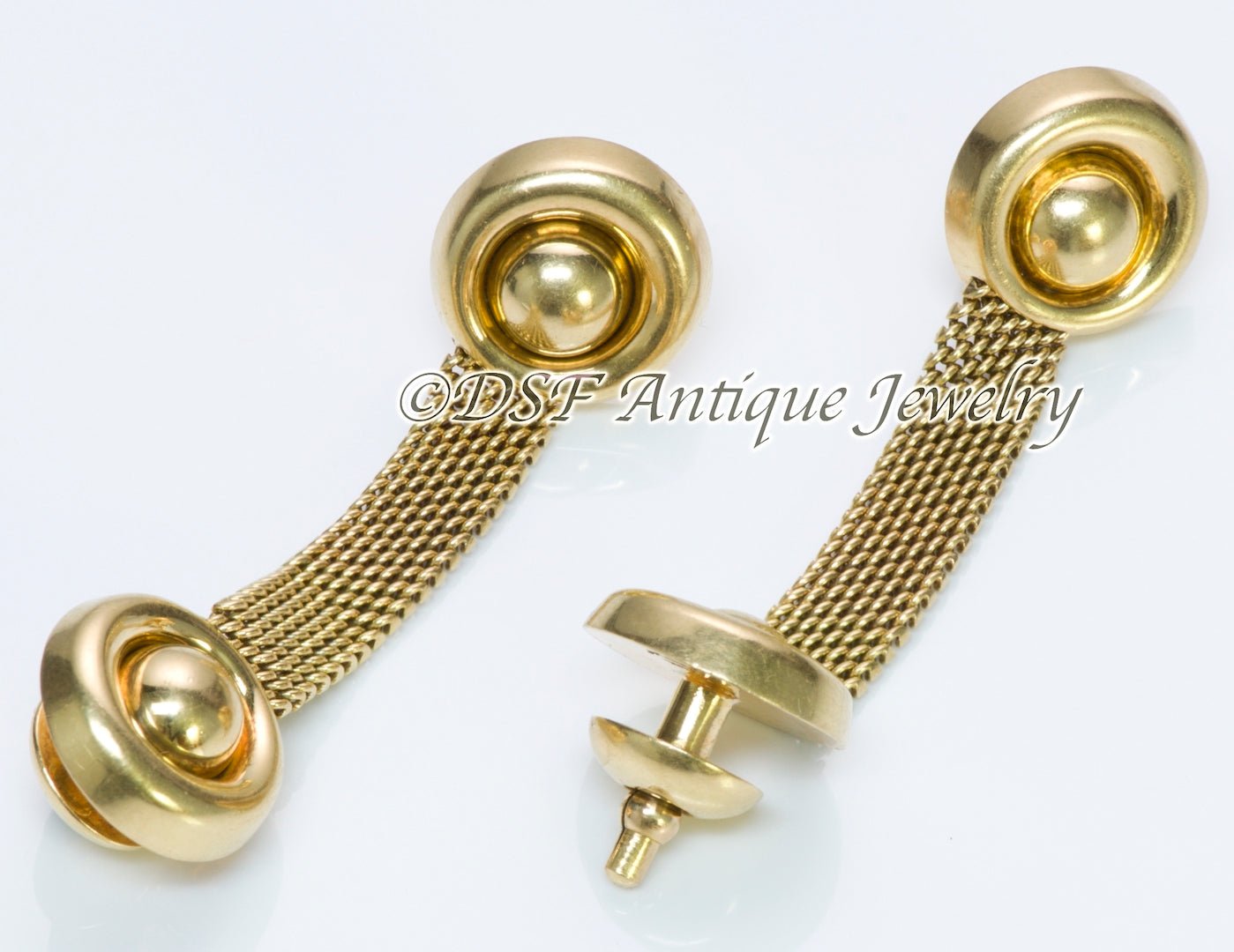 Emil Meister Gold Cufflinks