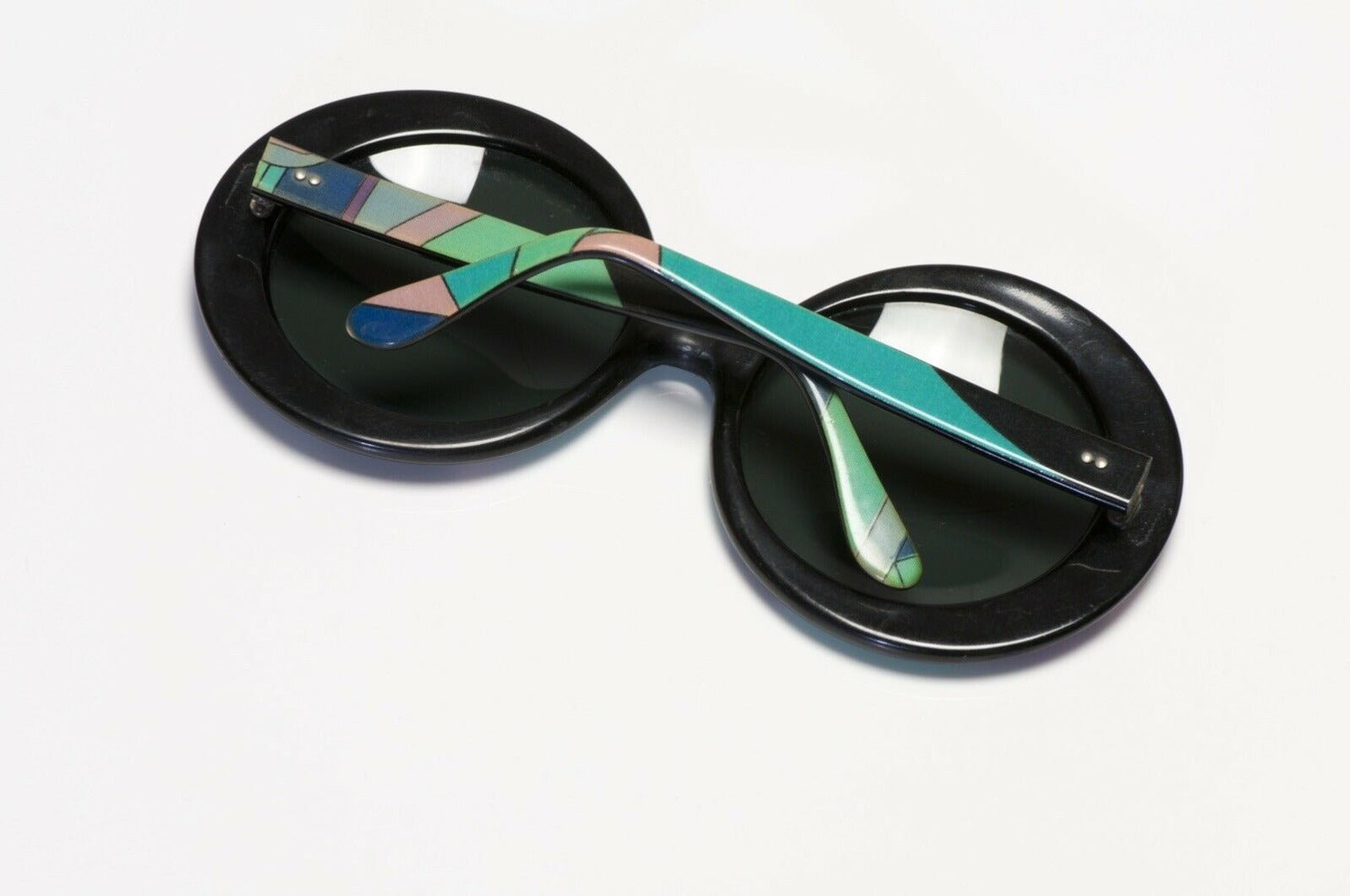 Emilio Pucci 1960’s Large Round Women’s Sunglasses