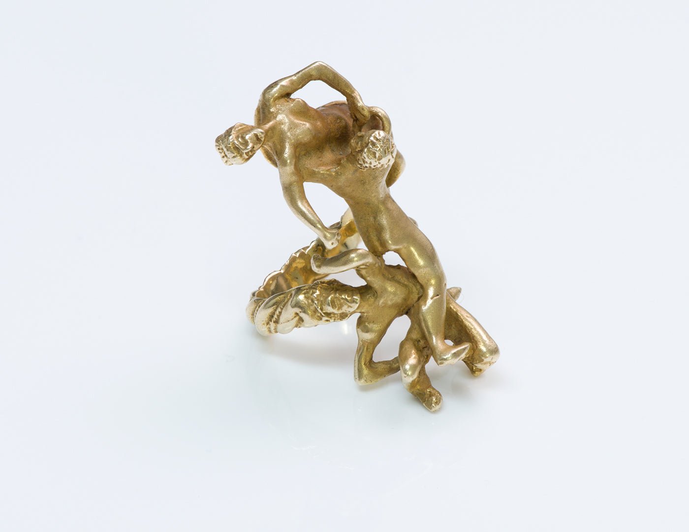 Eric De Kolb Erotica Gold Ring