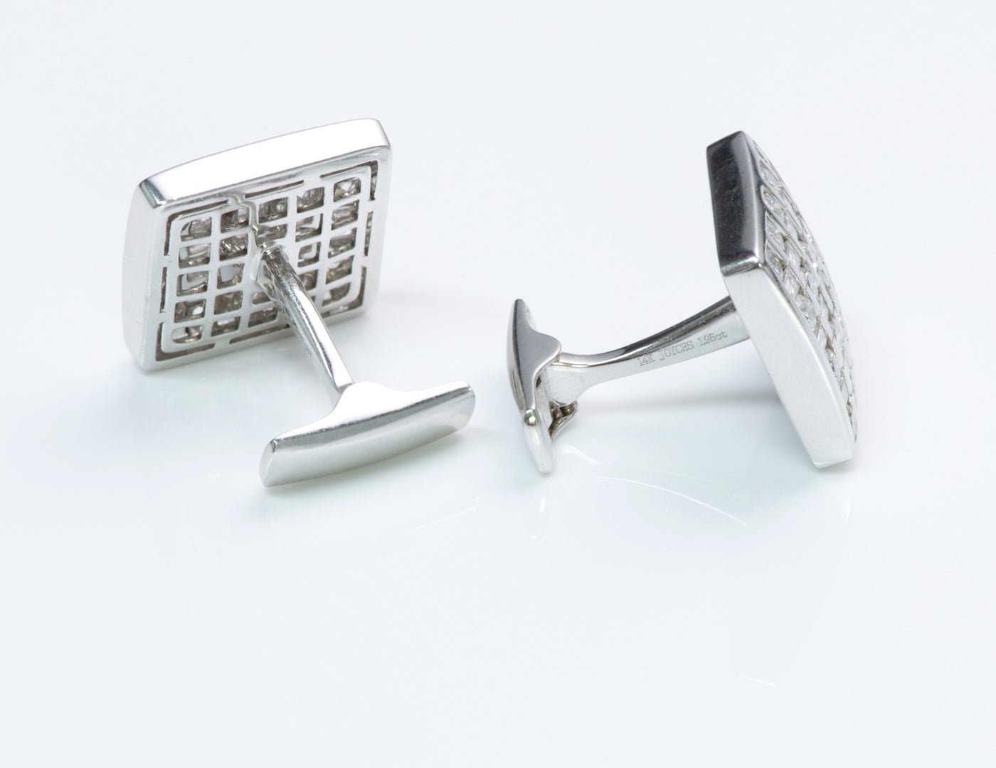 Estate Gold & Diamond Cufflinks